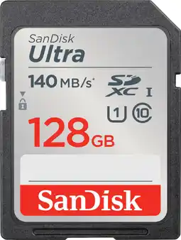 Coolblue SanDisk Ultra 128GB SDXC aanbieding
