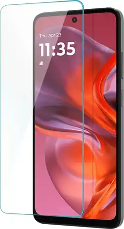 Coolblue Just In Case Tempered Glass Motorola Moto G15/G15 Power Screenprotector aanbieding