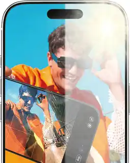 Coolblue PanzerGlass Ultra-Wide Fit Ceramic II Apple iPhone 17 Pro Screenprotector aanbieding