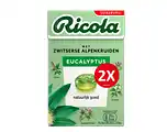 De Online Drogist Ricola Keelpastilles Eucalyptus Suikervrij aanbieding