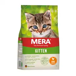 Zooplus mera Cats Kitten Kip Kattenvoer - Dubbelpak 2 x 2 kg aanbieding