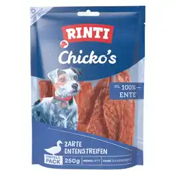 Zooplus 2x250g Chicko Gevogelte Eend RINTI Hondensnacks aanbieding
