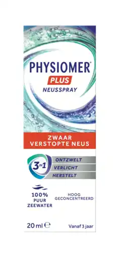 De Online Drogist Physiomer Plus Neusspray aanbieding