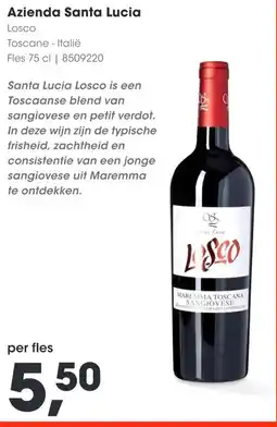 HANOS Azienda Santa Lucia aanbieding