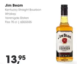 HANOS Jim Beam Kentucky Straight Bourbon Whiskey aanbieding