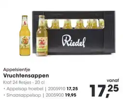 HANOS Appelsientje Vruchtensappen aanbieding