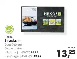 HANOS Hekos Snacks aanbieding
