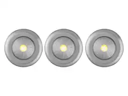 Lidl LIVARNO Set van 3 LED-lampen (Zilver) aanbieding
