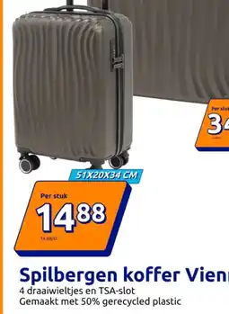 Action Spilbergen koffer Vienna aanbieding