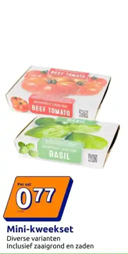 Action Mini-kweekset aanbieding