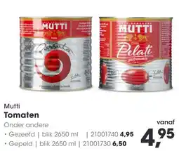 HANOS Mutti Tomaten aanbieding