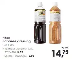 HANOS Nihon Japanse dressing aanbieding
