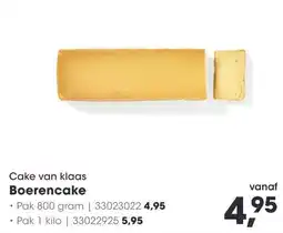 HANOS Cake van klaas Boerencake aanbieding