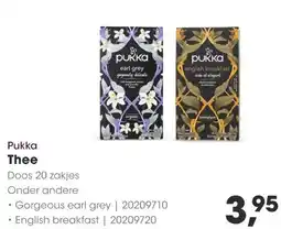 HANOS Pukka Thee aanbieding