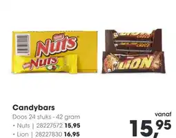 HANOS Candybars aanbieding