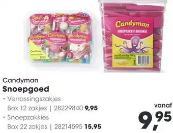 HANOS Candyman Snoepgoed aanbieding