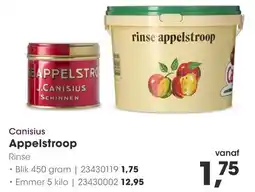 HANOS Canisius Appelstroop Rinse aanbieding