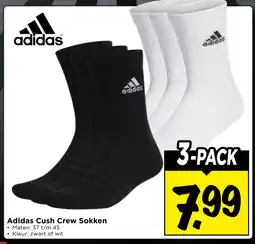Vomar Voordeelmarkt Adidas Cush Crew Sokken aanbieding