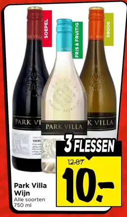 Vomar Voordeelmarkt Park Villa Wijn aanbieding