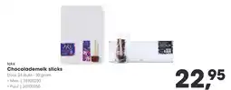 HANOS Ickx Chocolademelk sticks aanbieding