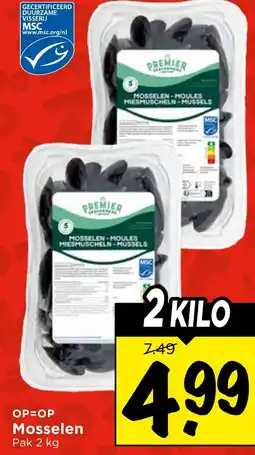 Vomar Voordeelmarkt Mosselen aanbieding
