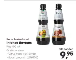HANOS Knorr Professional Intense flavours aanbieding