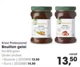 HANOS Knorr Professional Bouillon gelei aanbieding