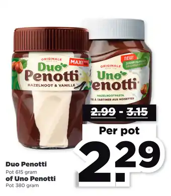 PLUS Duo Penotti of Uno Penotti aanbieding