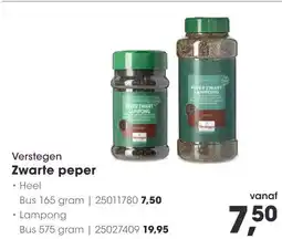 HANOS Verstegen Zwarte peper aanbieding