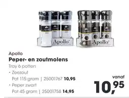 HANOS Apollo Peper- en zoutmolens aanbieding