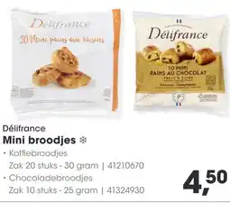 HANOS Délifrance Mini broodjes aanbieding
