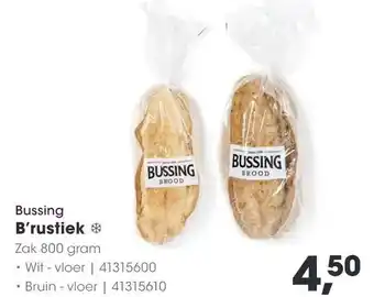 HANOS Bussing B'rustiek aanbieding