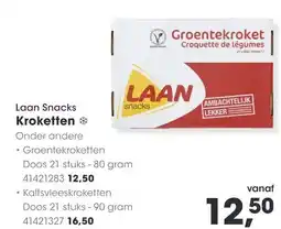HANOS Laan Snacks Kroketten aanbieding