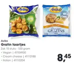 HANOS Aviko Gratin taartjes aanbieding