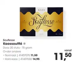 HANOS Souflesse Kaassoufflé aanbieding