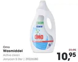 HANOS Omo Wasmiddel aanbieding