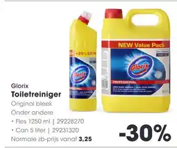 HANOS Glorix Toiletreiniger aanbieding