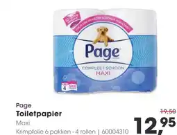 HANOS Page Toiletpapier aanbieding