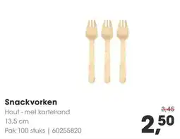 HANOS Snackvorken aanbieding