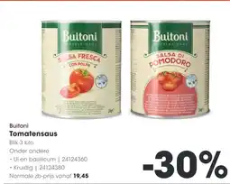 HANOS Buitoni Tomatensaus aanbieding