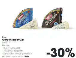 HANOS Igor Gorgonzola D.O.P. aanbieding