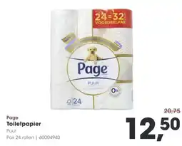 HANOS Page Toiletpapier aanbieding