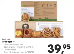 HANOS Pastridor Broodjes aanbieding