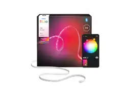 MediaMarkt Philips Hue Flux Led Strip 4 M Chromasync - Technologie. Gekleurd En Helder Natuurlijk Wit Licht -1 aanbieding