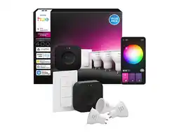 MediaMarkt Philips Hue Hue Starterkit Slimme Verlichting Meerkleurig aanbieding