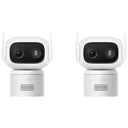 MediaMarkt Eufy Wired Cam C31 2-cam Kit Wit Slimme Binnen- / Buitencamera aanbieding