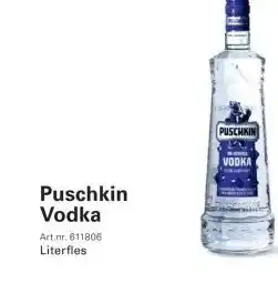 Sligro Puschkin Vodka aanbieding