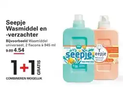Sligro Seepje Wasmiddel en -verzachter aanbieding