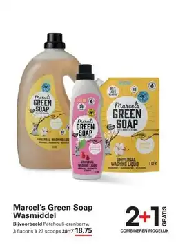 Sligro Marcel's Green Soap Wasmiddel aanbieding