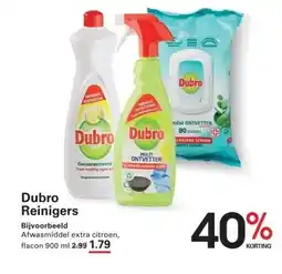 Sligro Dubro Reinigers aanbieding